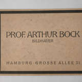 Musterheft Grabmäler von Prof. Arthur Bock - Foto 1