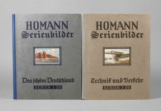 Paar Homann Serienbilder-Alben - Foto 1