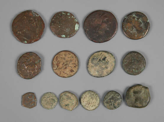 Konvolut antike Münzen - Foto 1