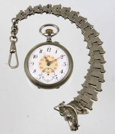 Herren Taschenuhr mit Uhrenkette - фото 1