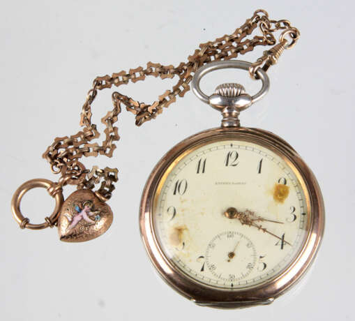 *Eterna* Taschenuhr mit Uhrenkette - фото 1