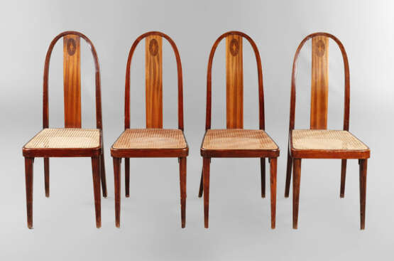 Vier Stühle Otto Prutscher - Foto 1