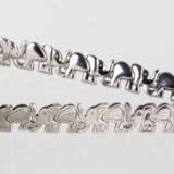 Armband mit Elefanten - Silber - Foto 1
