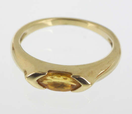Citirn Ring - Gelbgold 375 - Foto 1