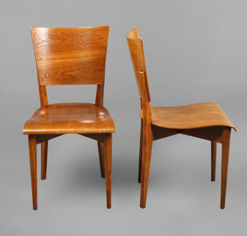 Paar Stühle Halabala - Foto 1