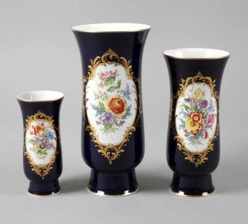 Meissen drei Vasen "Amsterdamer Art" - Foto 1