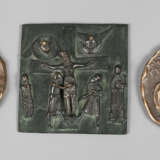 Drei Bronzeplaketten - Foto 1