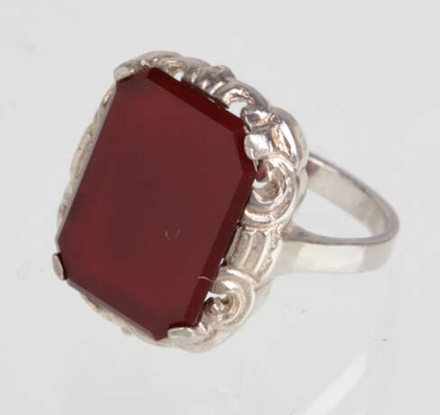 Art Deco Karneol Ring - Foto 1
