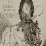 Prof. Ernst Moritz Geyger, "Die Klugheit …" - photo 1