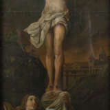 Gekreuzigter Jesus mit Maria Magdalena - Foto 1