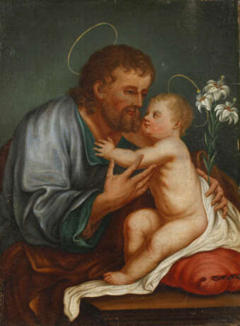 Jesus von Nazaret mit seinem Vater Joseph - Foto 1