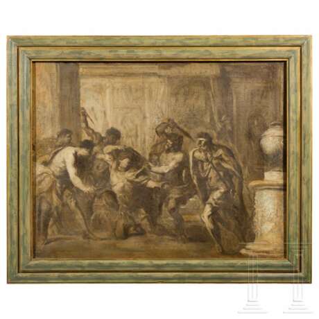 Gaspare Diziani (*1689 Belluno; †1767 Venedig) - Die Ermordung Caesars, Italien, 18. Jahrhundert - фото 1