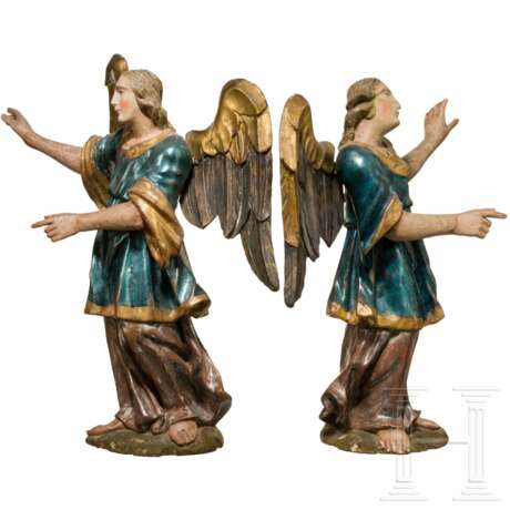 Ein paar Engel, deutsch, um 1800 - photo 4