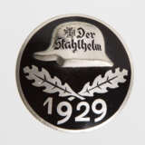 Stahlhelm Eintrittsabzeichen 1929 - Foto 1