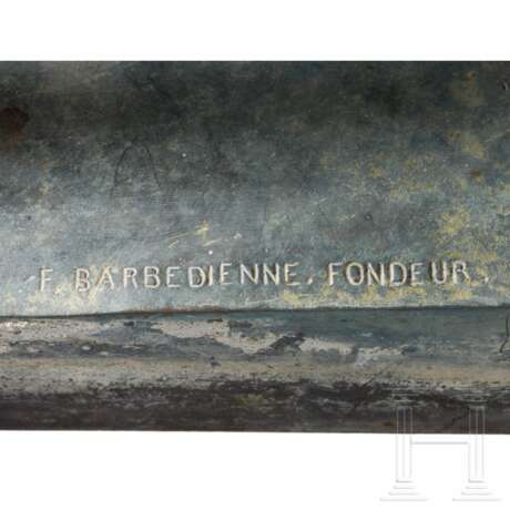Große Skulptur des Borghesischen Fechters, signiert „F. BARBEDIENNE. FONDEUR“, Frankreich, 19. Jahrhundert - Foto 6
