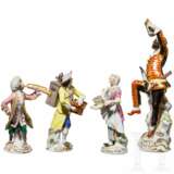 Vier Figuren der Porzellanmanufaktur Meissen, 20. Jahrhundert - Foto 3