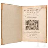 Iusti Lipsi, "Saturnalium Sermonum Libri Duo, Qui de Gladiatoribus", Antwerpen, 1604 - Foto 1