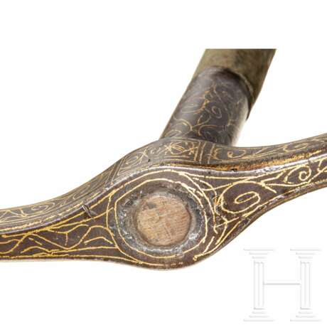 Goldtauschierter Streithammer (Nacak), osmanisch, 18. Jahrhundert - Foto 6