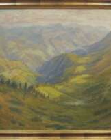 "Закарпатский пейзаж" 1950-е годы   "Закарпатский пейзаж" 1950-е годы