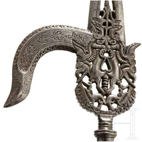 Eisengeschnittener Ankus, Südindien, 17./18. Jahrhundert - фото 5