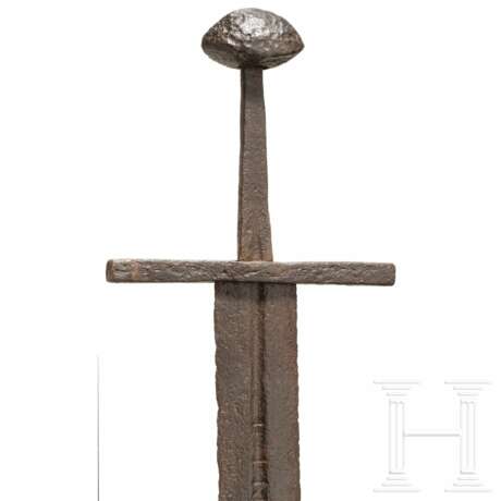 Ritterliches Schwert, deutsch, um 1100 – 1150 - Foto 5