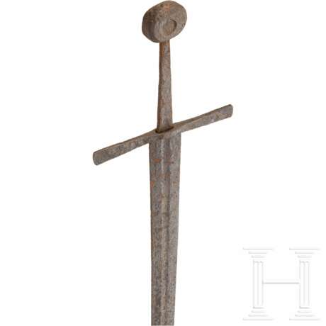 Schwert zu anderthalb Hand, deutsch, 2. Hälfte 14. Jahrhundert - Foto 3