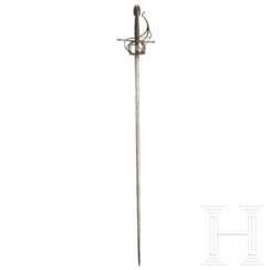 Rapier mit Malteserkreuz, deutsch, um 1600, zusammengestellt aus alten Teilen