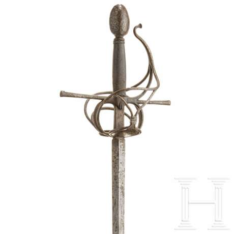 Rapier mit Malteserkreuz, deutsch, um 1600, zusammengestellt aus alten Teilen - Foto 3