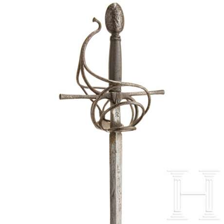 Rapier mit Malteserkreuz, deutsch, um 1600, zusammengestellt aus alten Teilen - Foto 4