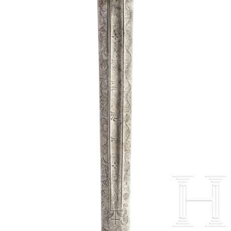 Eisengeschnittenes Prunkschwert, deutsch, um 1620 - Foto 10