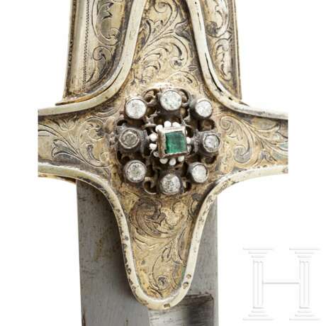 Prunkvoller Magnatensäbel mit Diamanten, Ungarn, 2. Hälfte 19. Jahrhundert - photo 9