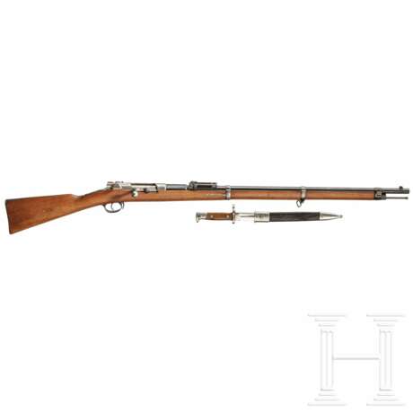 Infanteriegewehr M 1871/84, Mauser Oberndorf, mit Seitengewehr M 71/84 - Foto 1