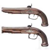 Ein Paar Perkussionspistolen, Hilaire, Sedan, um 1820 - фото 2