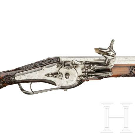 Lange Radschlosspistole mit automatischem Sicherheitssystem, Ferlach/A, um 1640-50 - photo 6