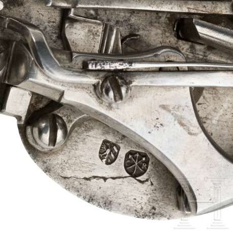 Lange Radschlosspistole mit automatischem Sicherheitssystem, Ferlach/A, um 1640-50 - Foto 10