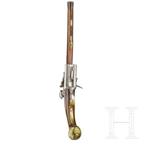 Dreischüssiger Steinschloss-Revolver, deutsch/flämisch, um 1730 - photo 6
