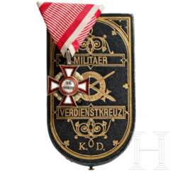 Militärverdienstkreuz – Ordenskreuz der 3. Klasse mit Kriegsdekoration