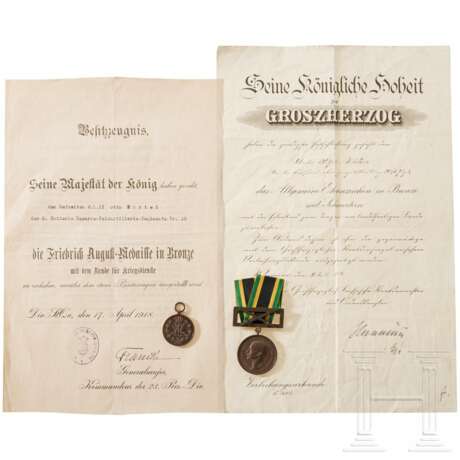Auszeichnungen aus Sachsen-Weimar, Sachsen-Meiningen, Preußen - Foto 1