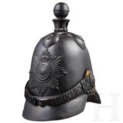 Helm für Angehörige der Jägertruppe des Herzogtums Parma, um 1850