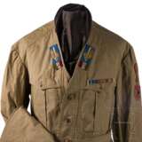 Sommeruniform eines Ausbildungsoffiziers der Fallschirmjäger im 2. Weltkrieg - Foto 3