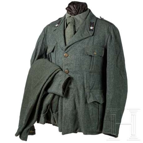 Uniform M 1940 für Angehörige der Infanterie mit Ausrüstung - Foto 6