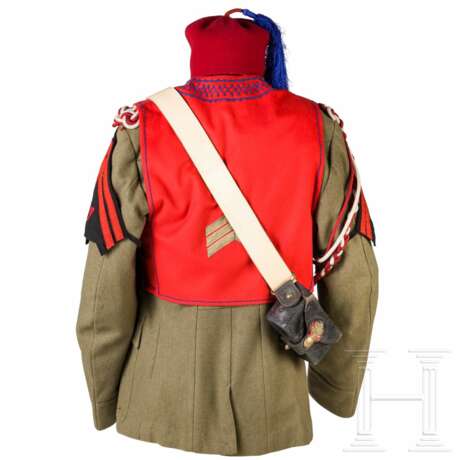 Uniformensemble für einen Sciumbasci der italienischen Kolonial-Carabinieri (Zaptie), vor 1946 - Foto 8
