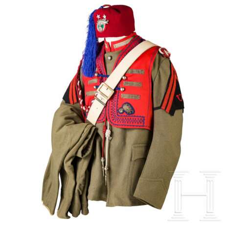 Uniformensemble für einen Sciumbasci der italienischen Kolonial-Carabinieri (Zaptie), vor 1946 - photo 9