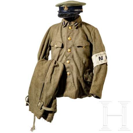 Uniform- und Ausrüstungsensemble für Fähnriche der Küstenpatrouille, 2. Weltkrieg - фото 1