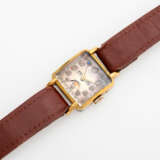 ASTROLUX Vintage Armbanduhr mit Kalender und Mondphase, ca. 1950/60er Jahre. Boden Stahl/Gehäuse vergoldet. - Foto 4