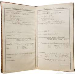 Rapportbuch des Kriegsgefangenenlagers Grödig vom 7.7. bis 22.11.1915
