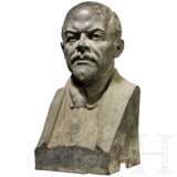 Überlebensgroße Bronzebüste von Lenin - photo 2