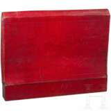 Dokumententasche aus rotem Leder, mglw. Russland, 1. Drittel 19. Jahrhundert - фото 3