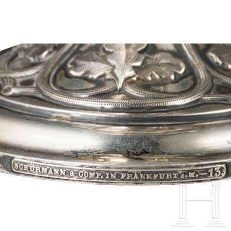 Silberpokal zum 1. Deutschen Bundesschießen in Frankfurt am Main, datiert 13.7.1862 - photo 3