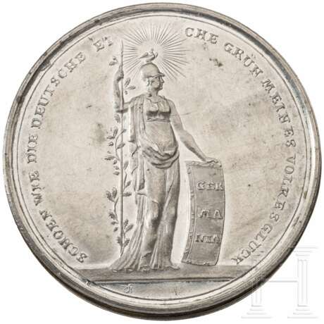 Steckmedaille auf die Befreiungskriege, Nürnberg, 1814 - Foto 3